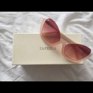Never Worn La Perla Pink Sunglasses